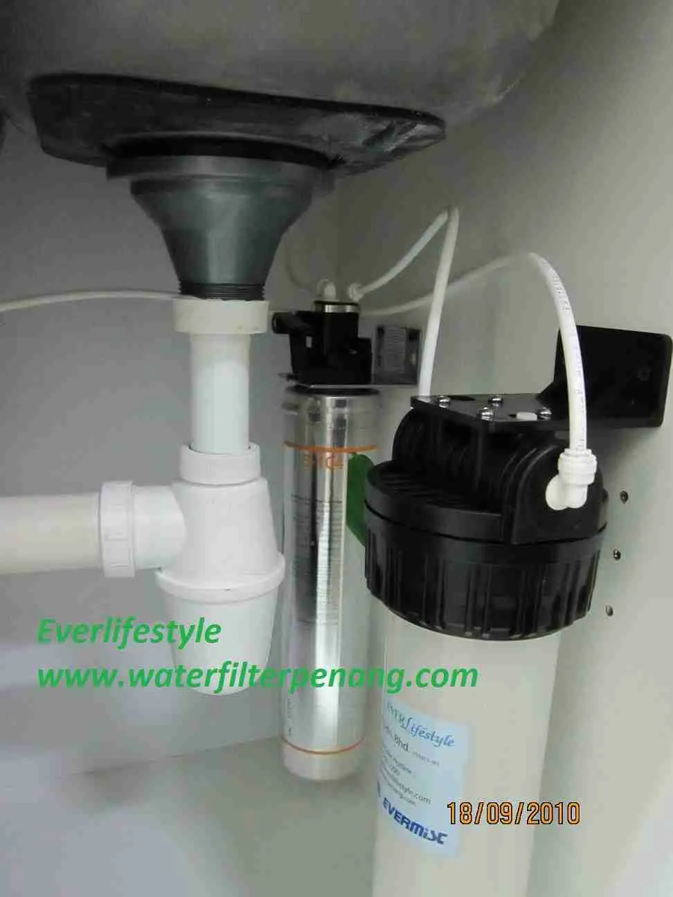 Water Purifier Installed Under Sink